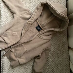 Cozy Tan Little Bipsy Infant Jacket